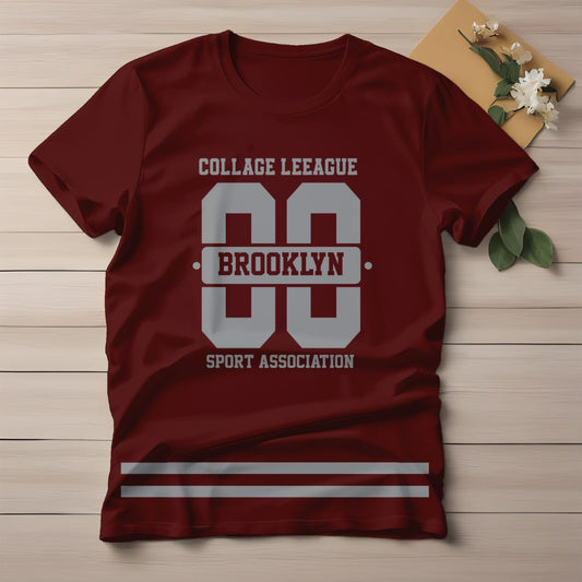 Half Sleeve t-shirt print BROOKLYN