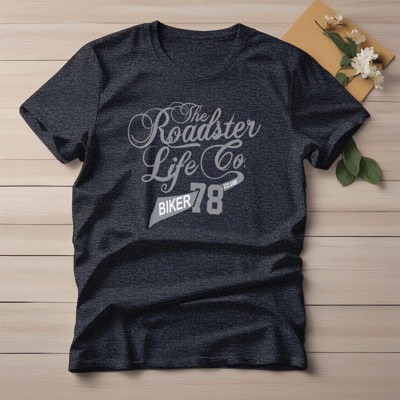 Half Sleeve t-shirt print ROADSTER 78