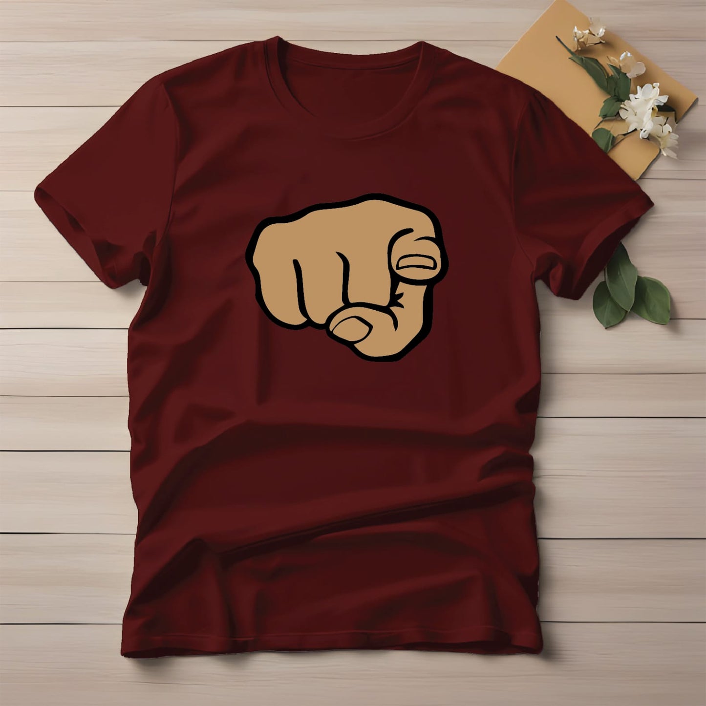 Half Sleeve t-shirt print Indicate