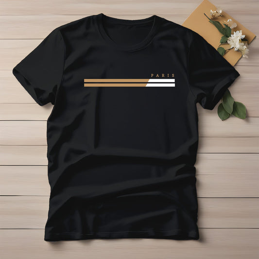 Half Sleeve t-shirt print PARIS 2 LINE