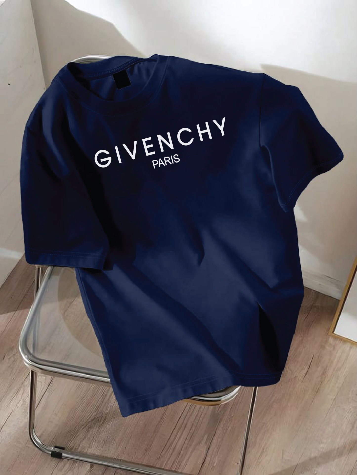 Drop Shoulder T-shirt Print GIVENCHY