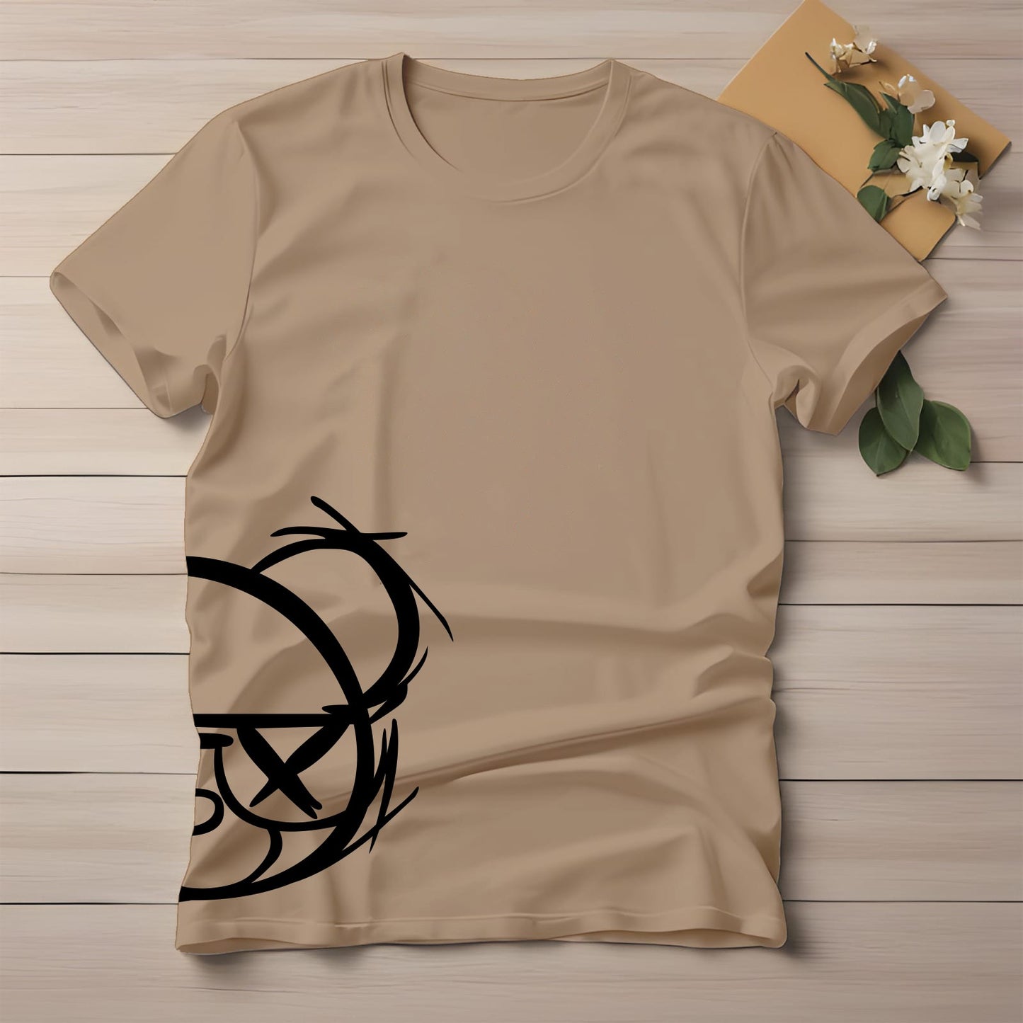 Half Sleeve t-shirt print