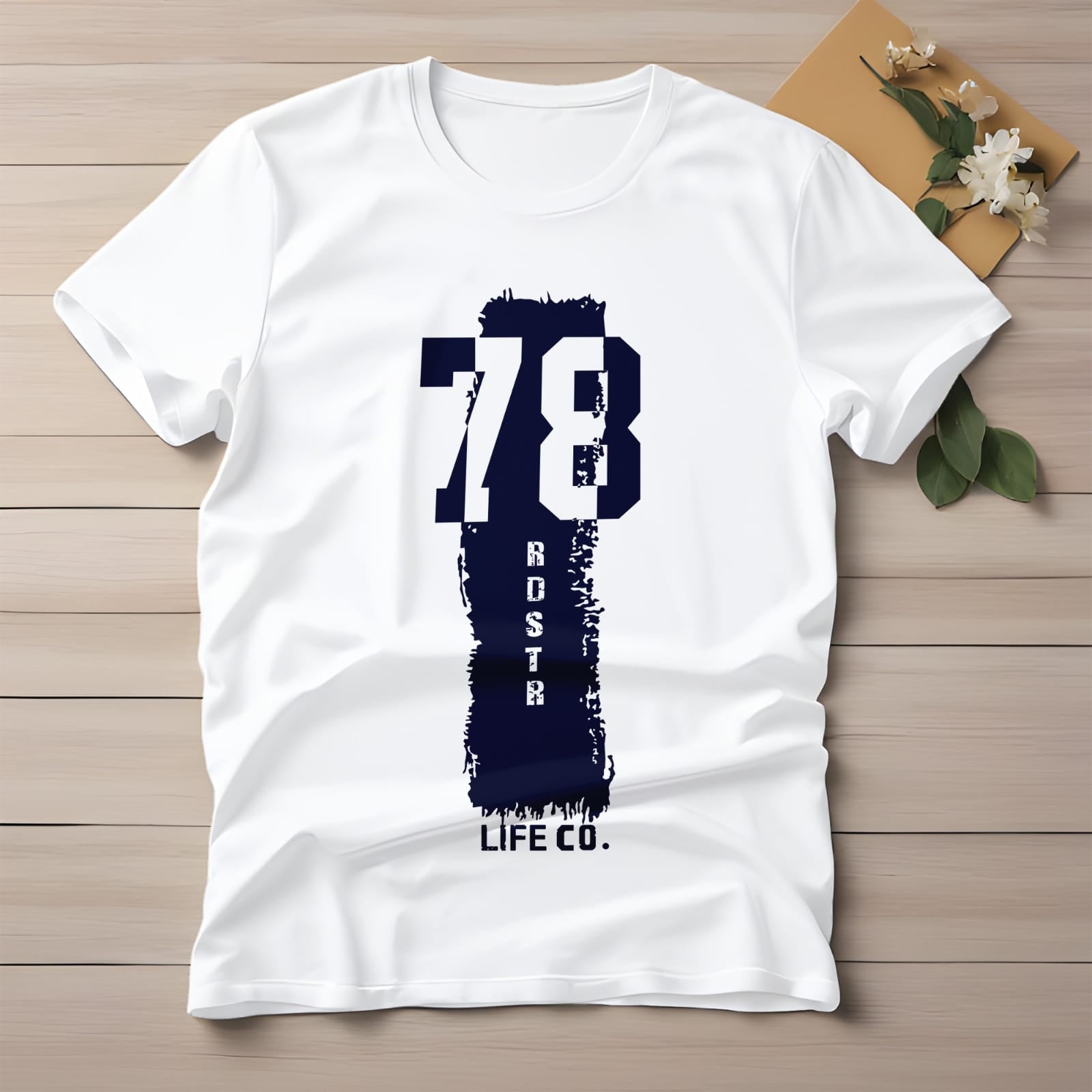 Half Sleeve t-shirt print 78