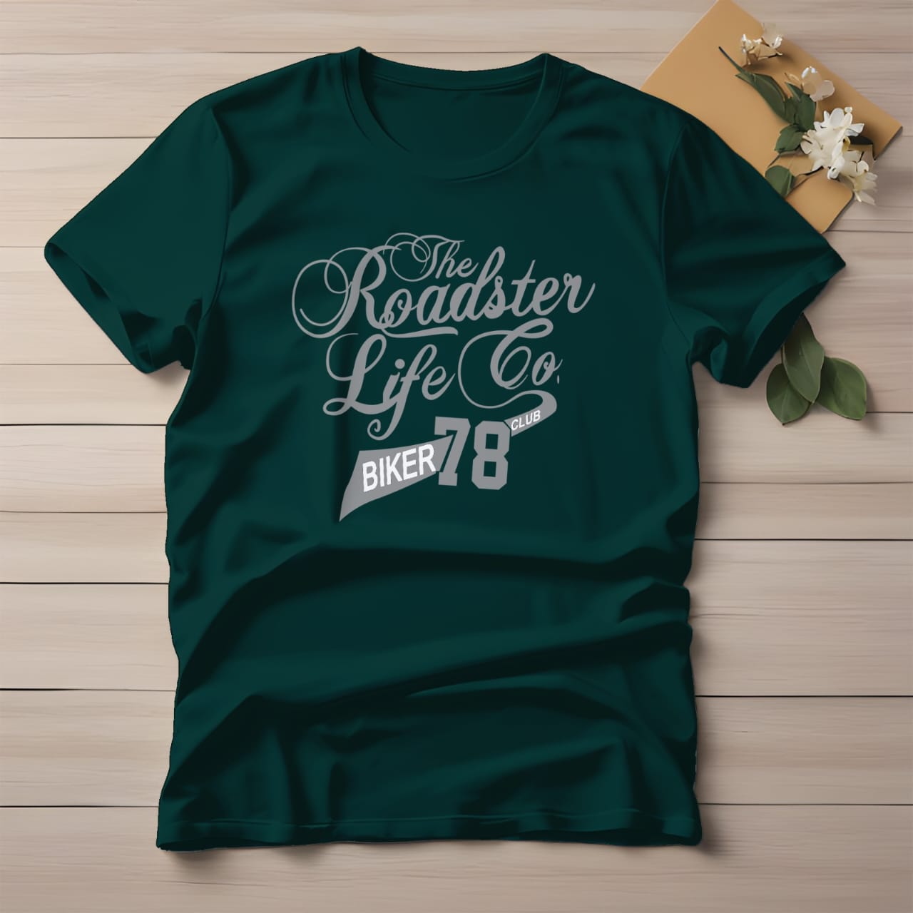 Half Sleeve t-shirt print ROADSTER 78