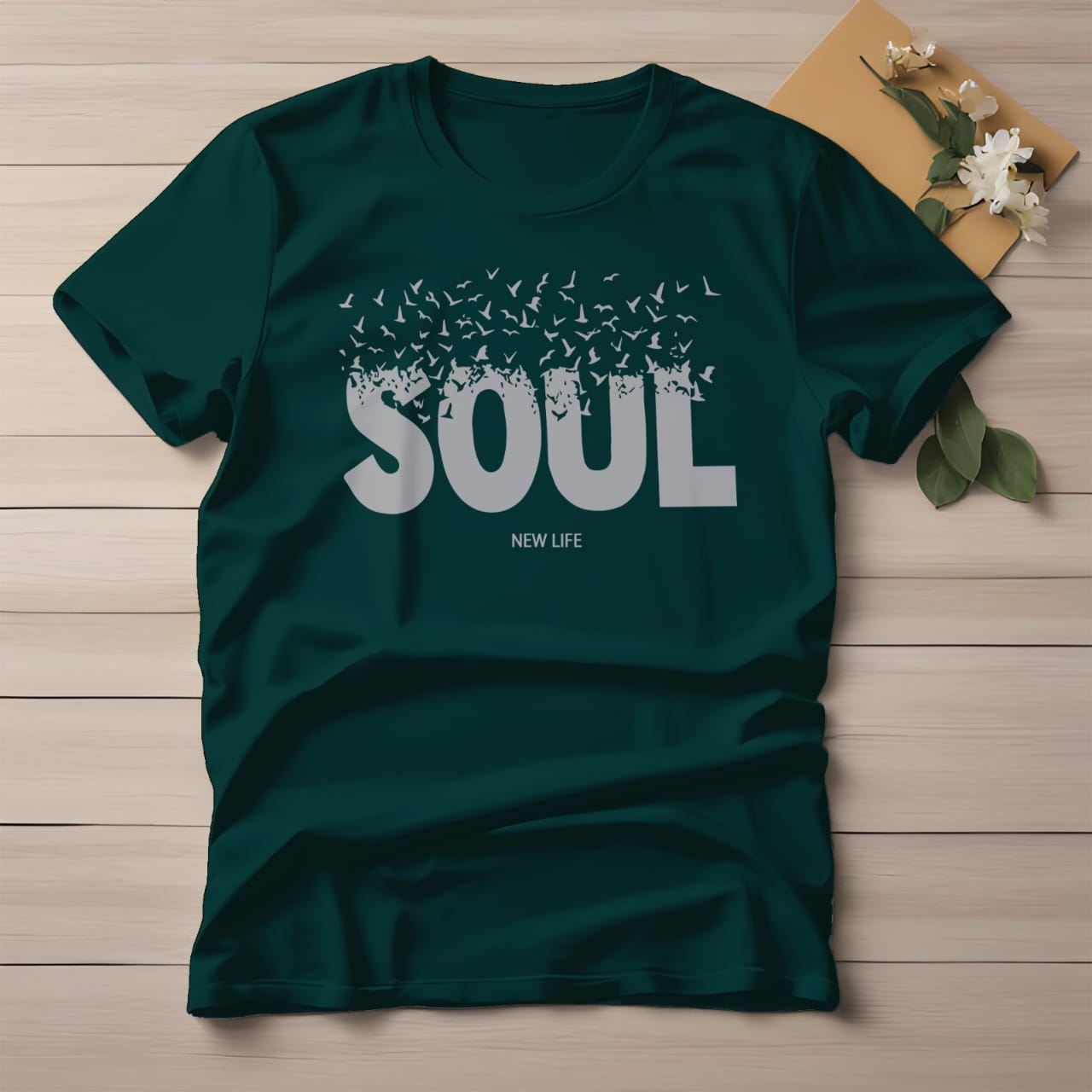 Half Sleeve t-shirt print SOUL