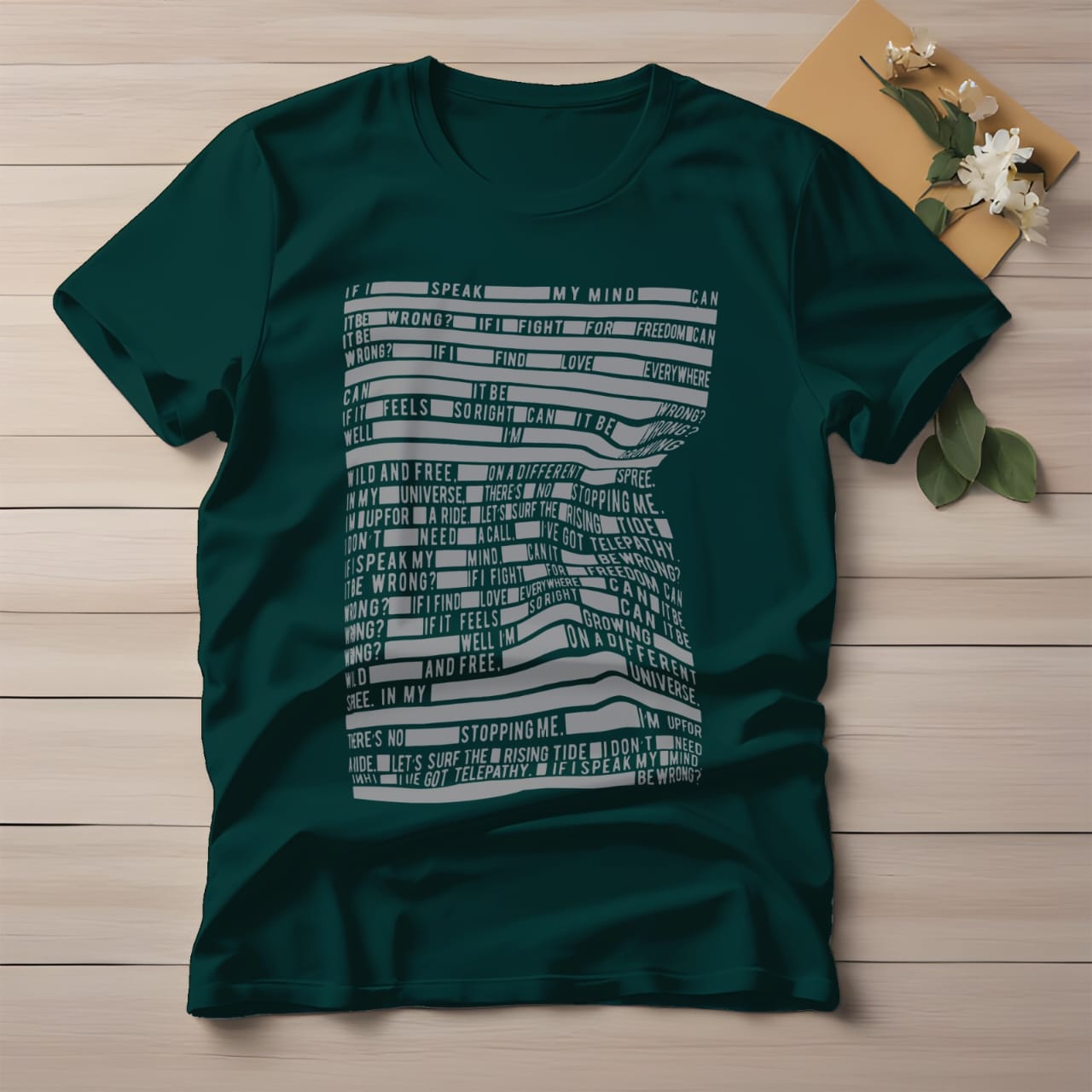 Half Sleeve t-shirt print