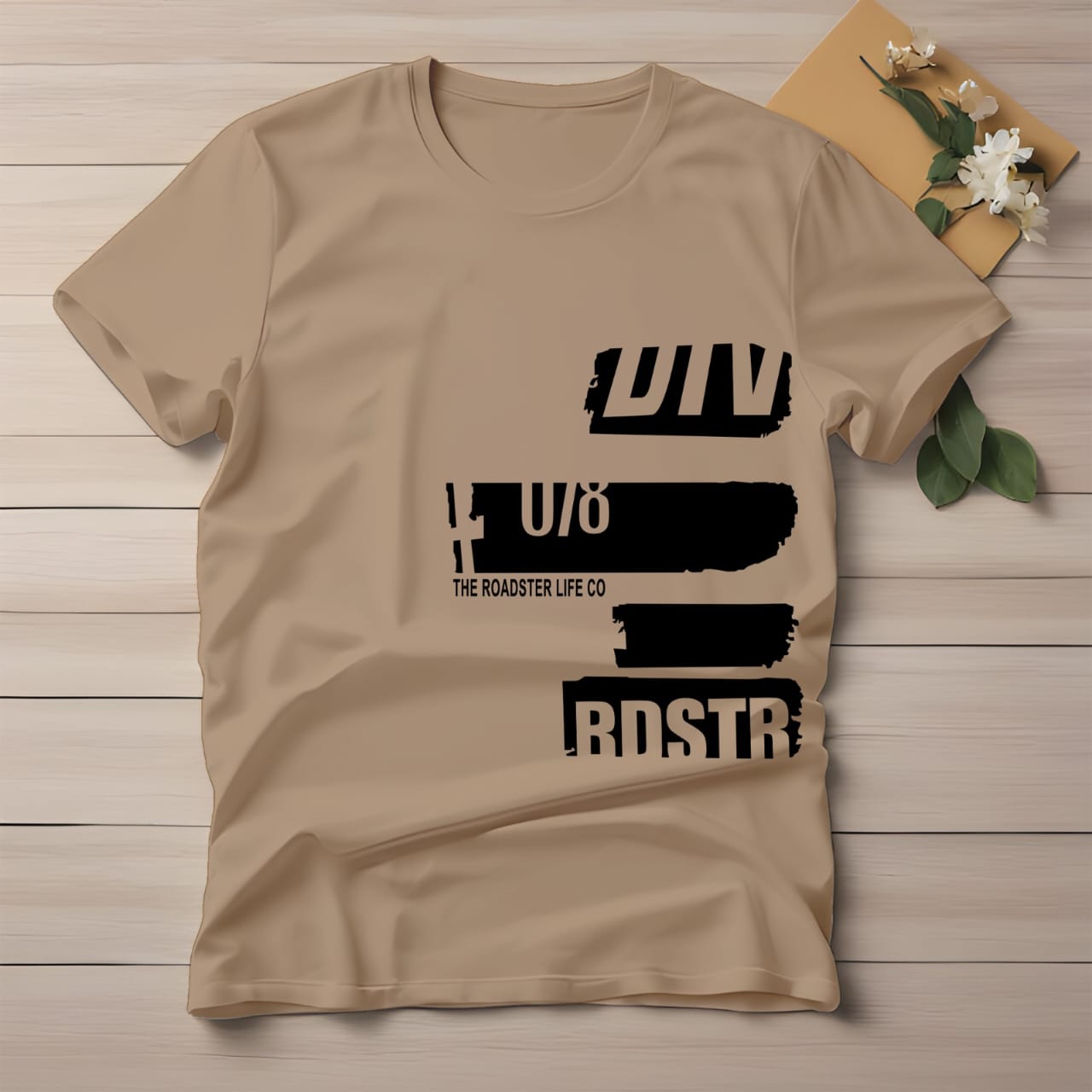 Half Sleeve t-shirt print DIV