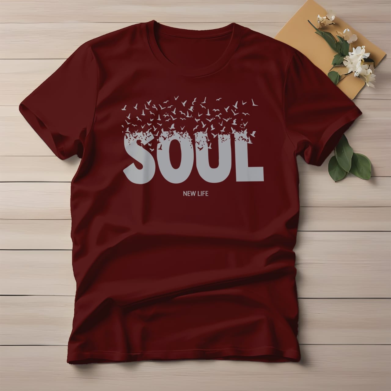 Half Sleeve t-shirt print SOUL
