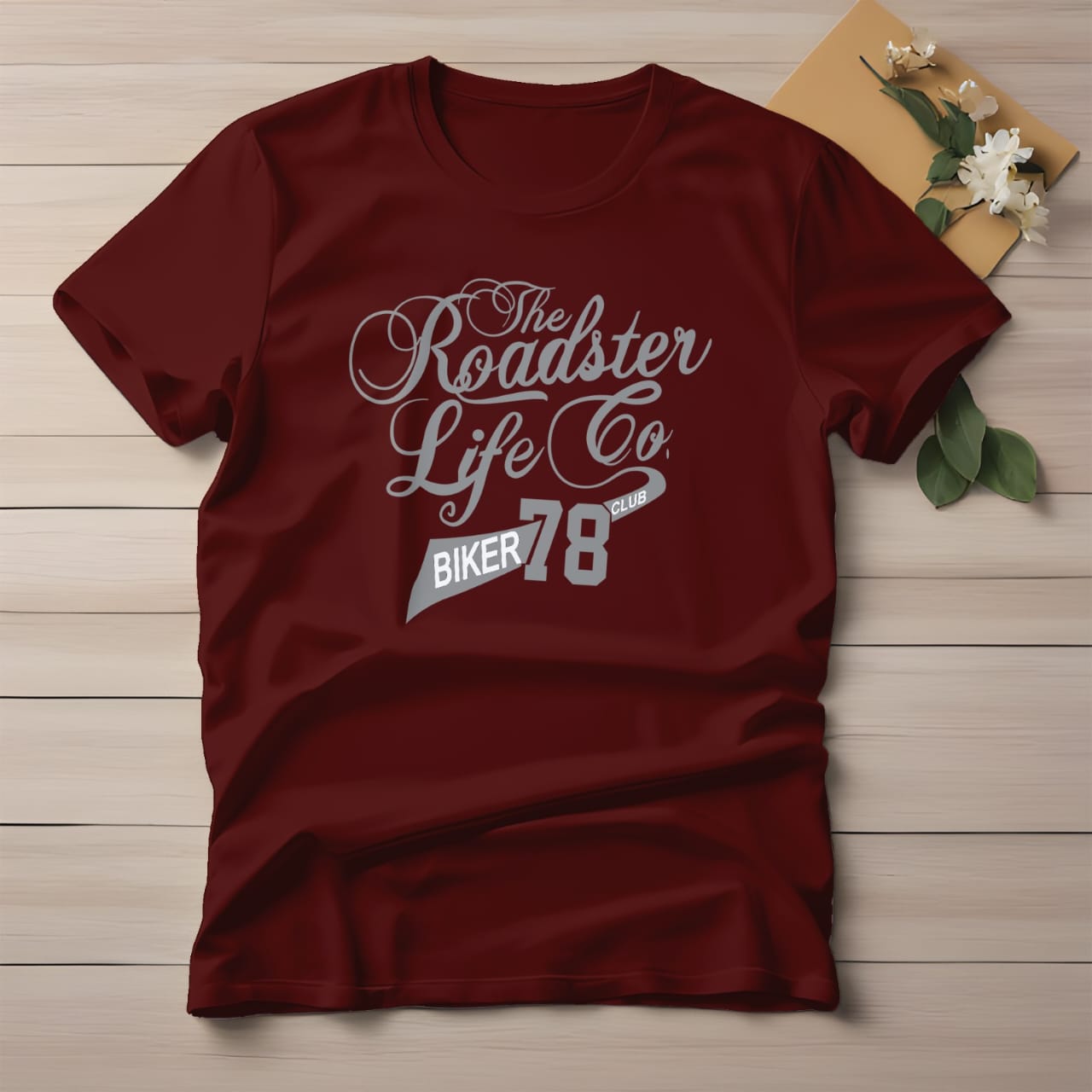 Half Sleeve t-shirt print ROADSTER 78