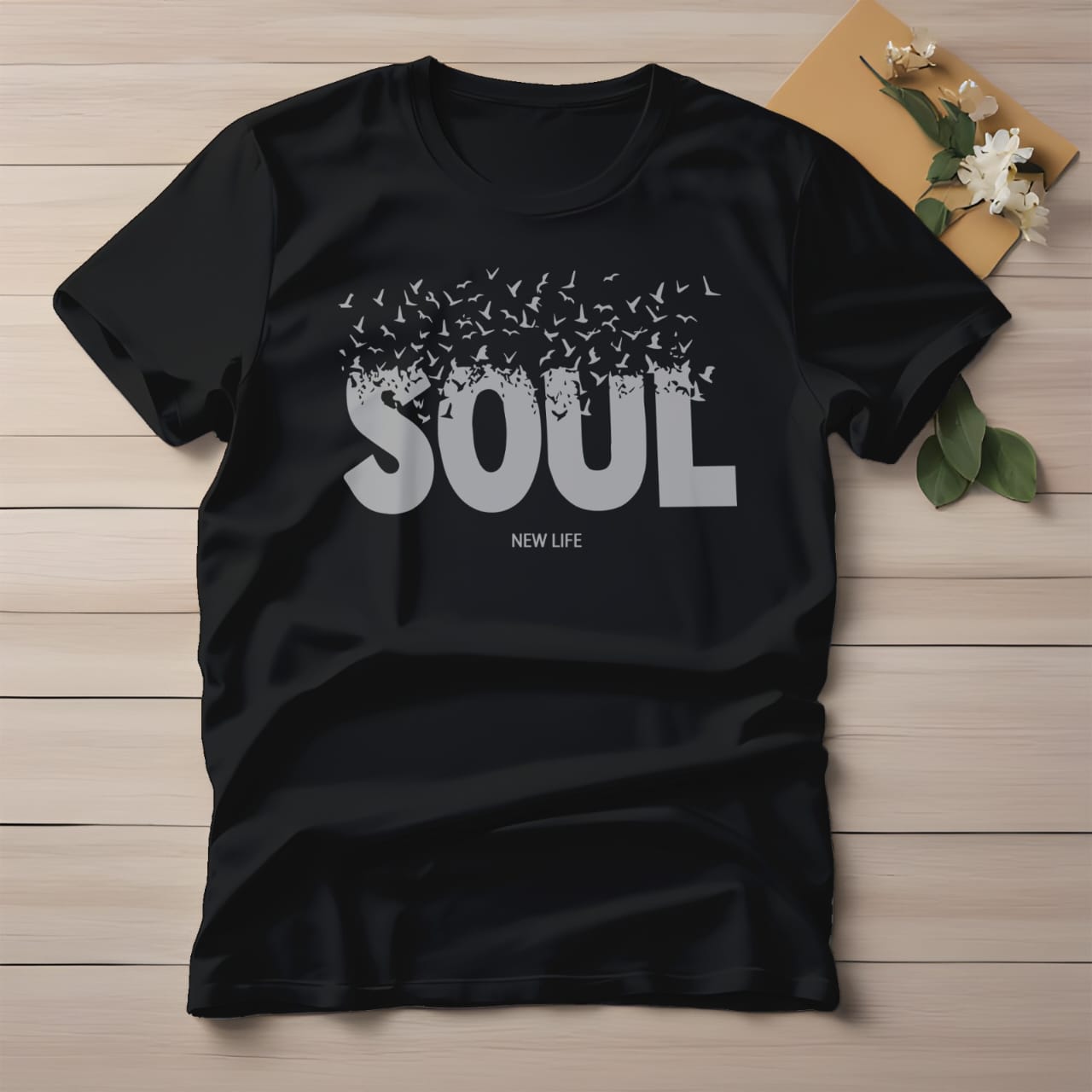 Half Sleeve t-shirt print SOUL