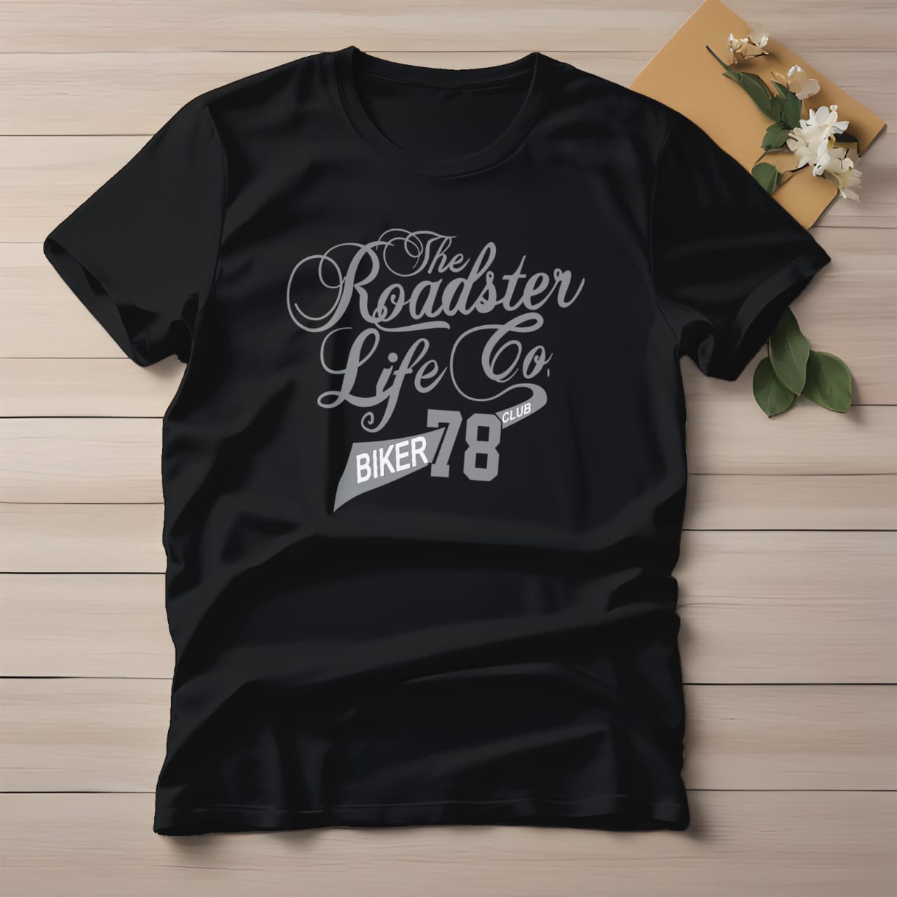 Half Sleeve t-shirt print ROADSTER 78