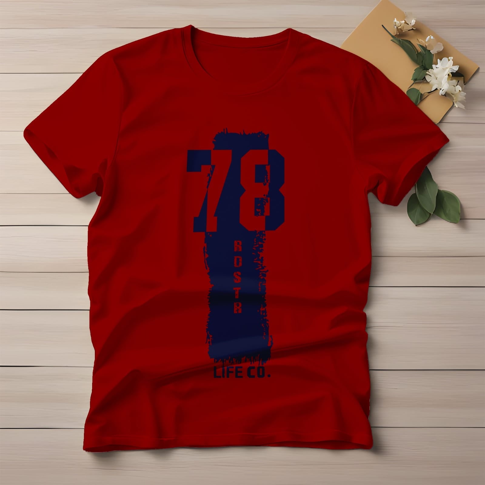 Half Sleeve t-shirt print 78