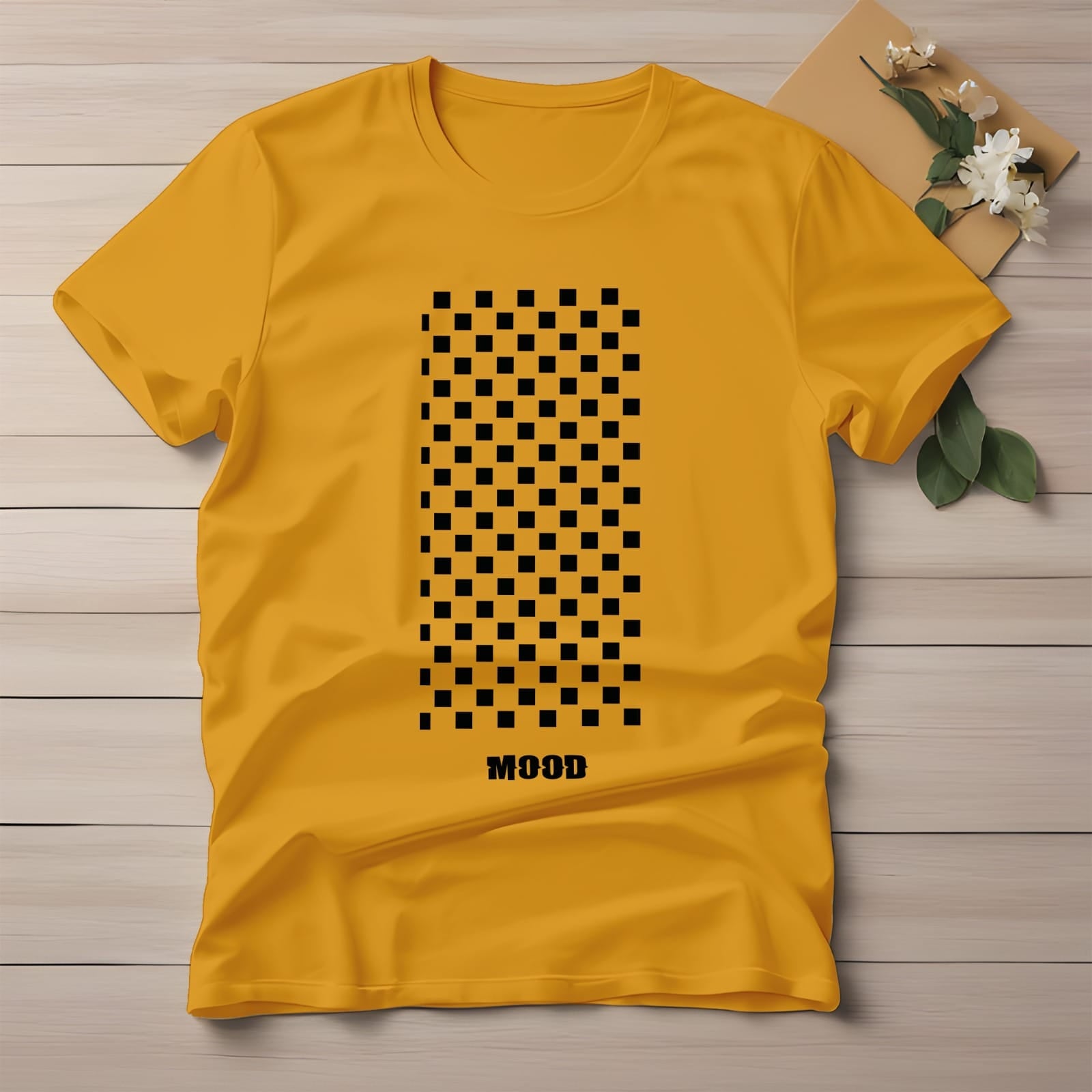 Half Sleeve t-shirt print MOOD