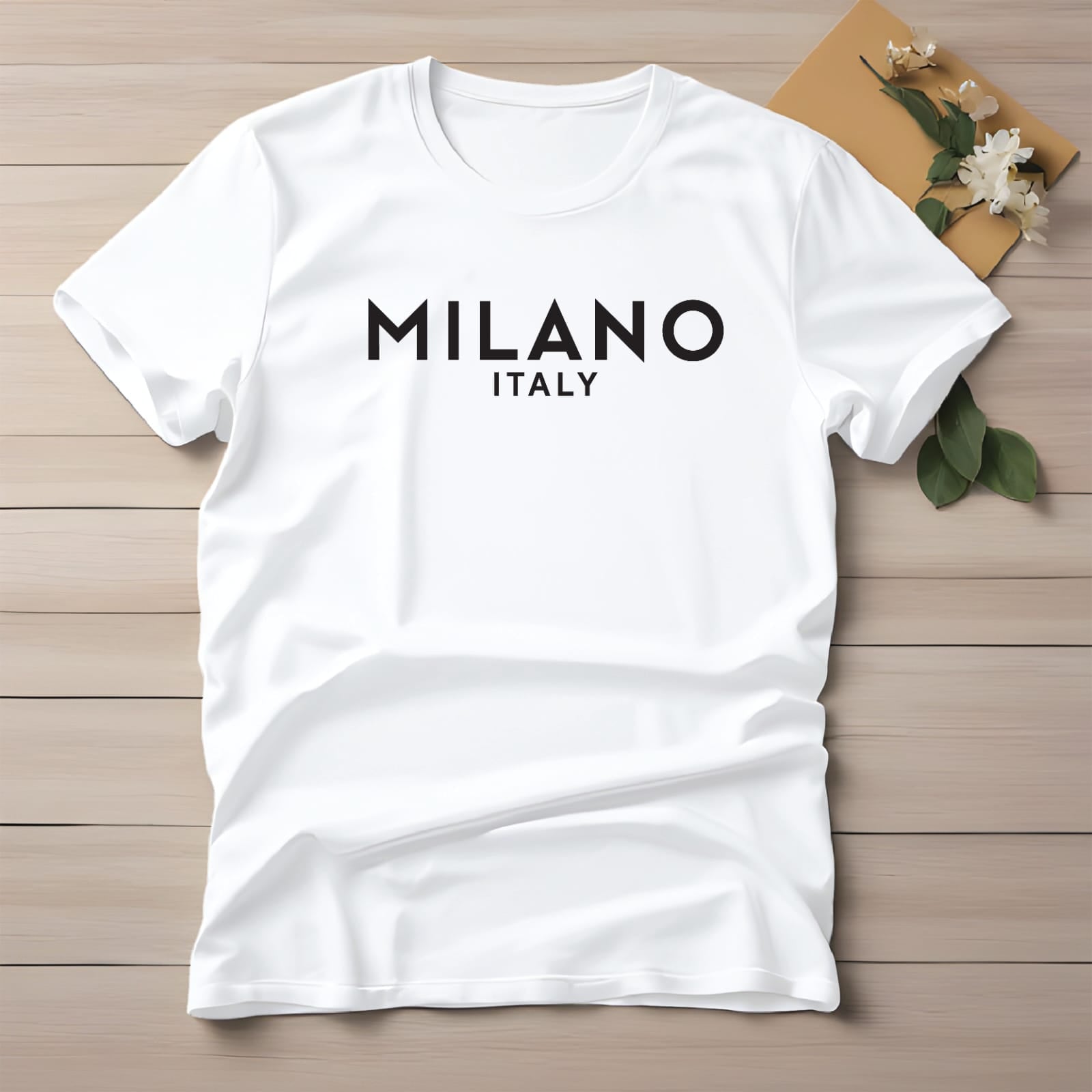 Half Sleeve t-shirt print MILANO