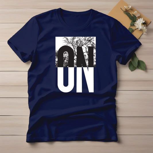 Half Sleeve t-shirt print ON