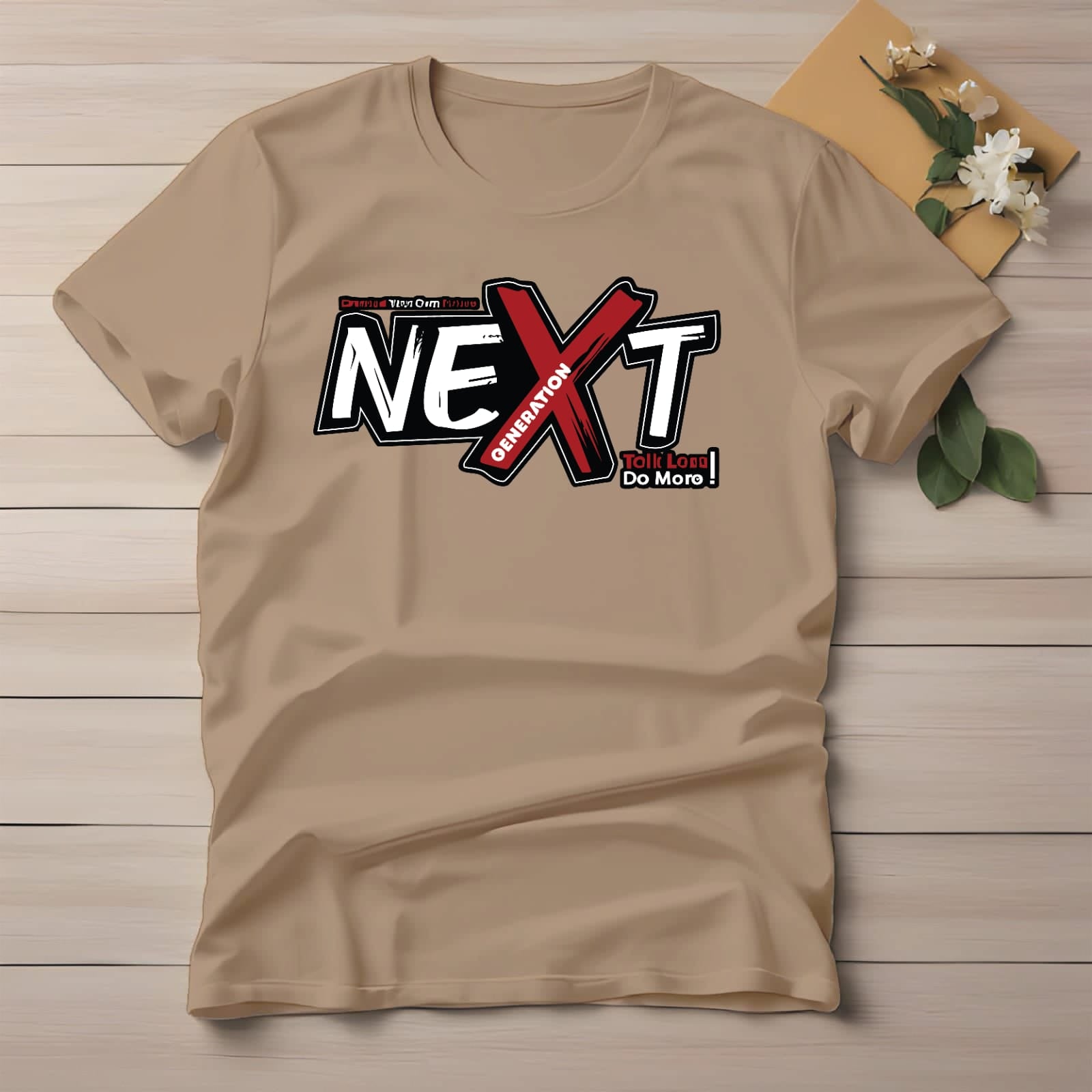 Half Sleeve t-shirt print NEXT