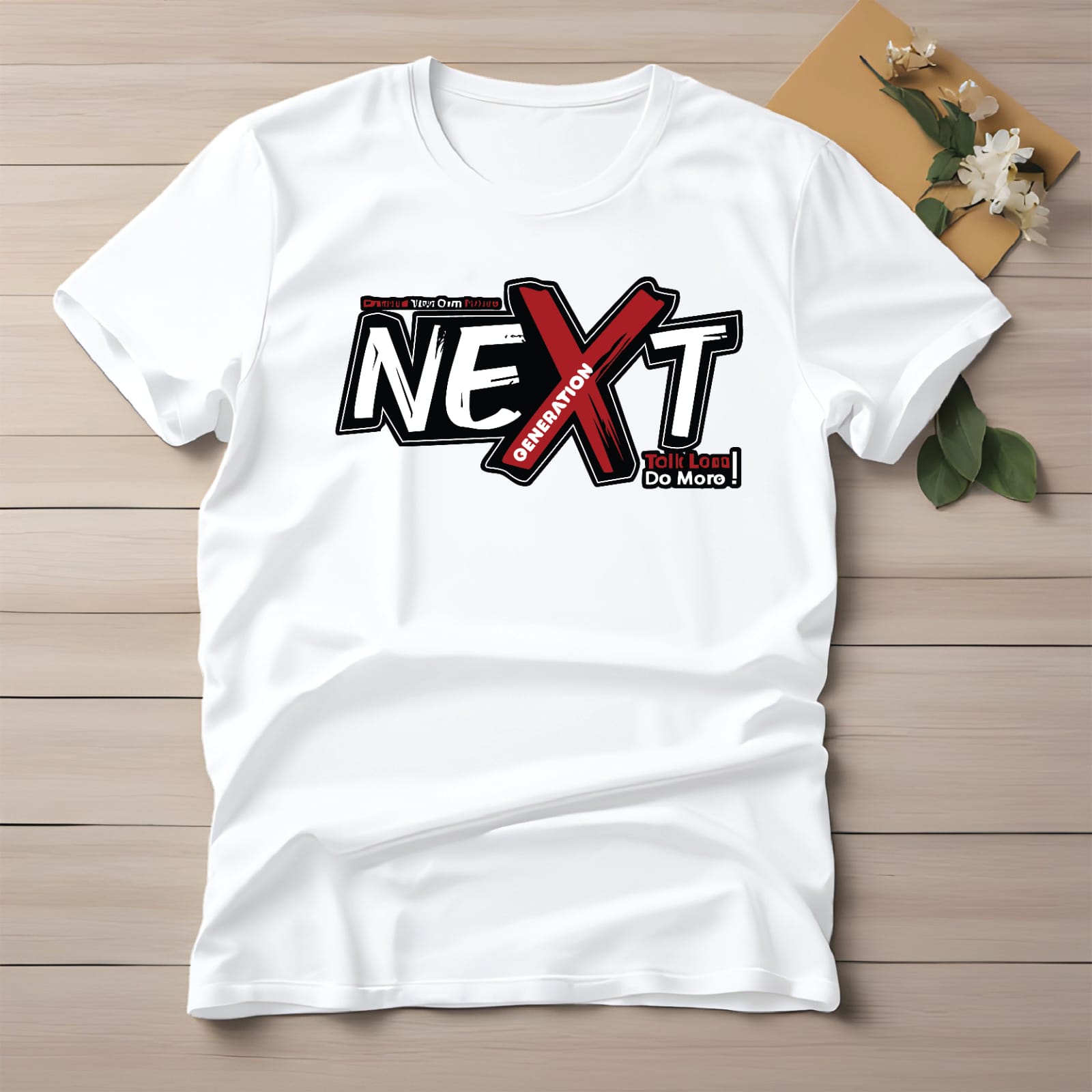 Half Sleeve t-shirt print NEXT