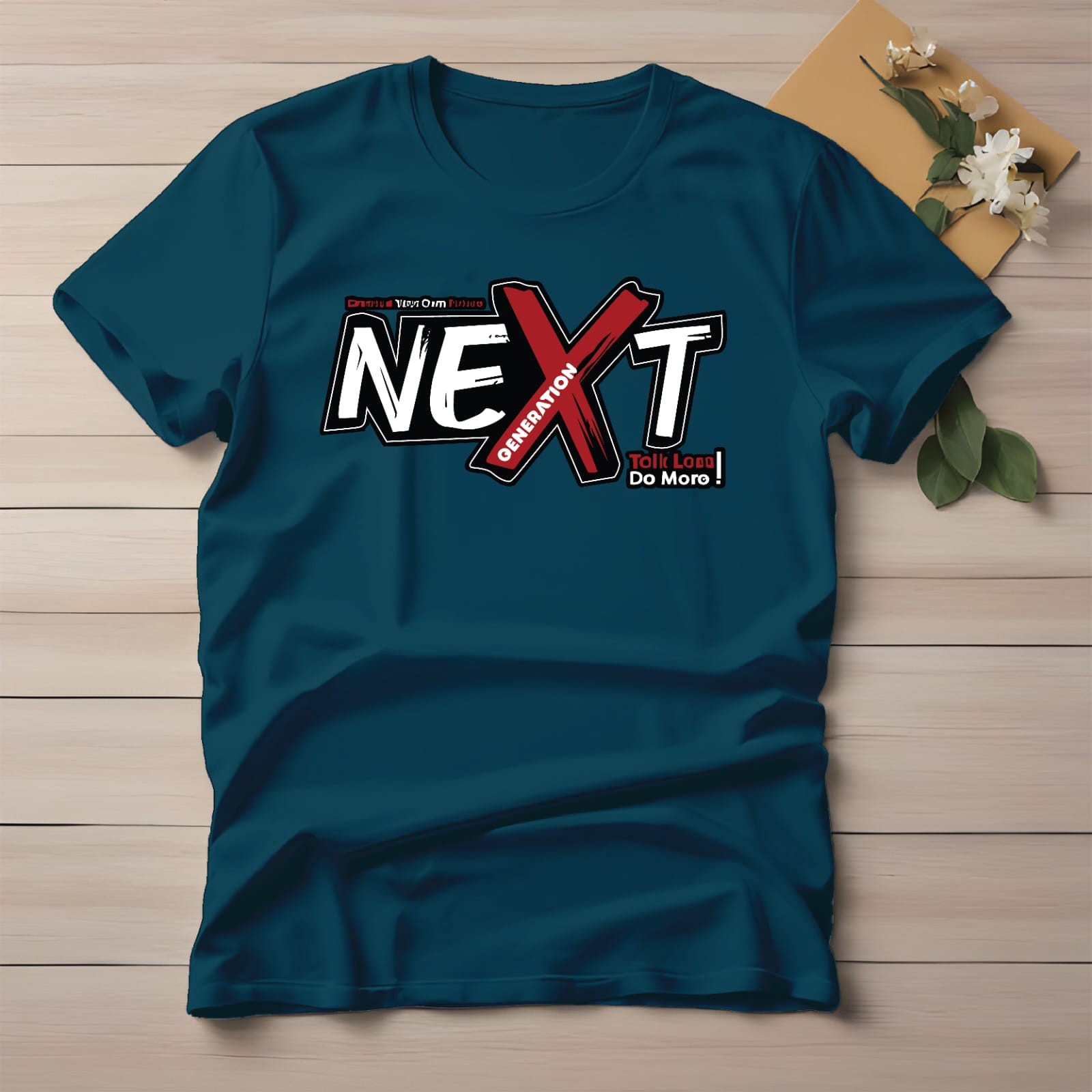 Half Sleeve t-shirt print NEXT