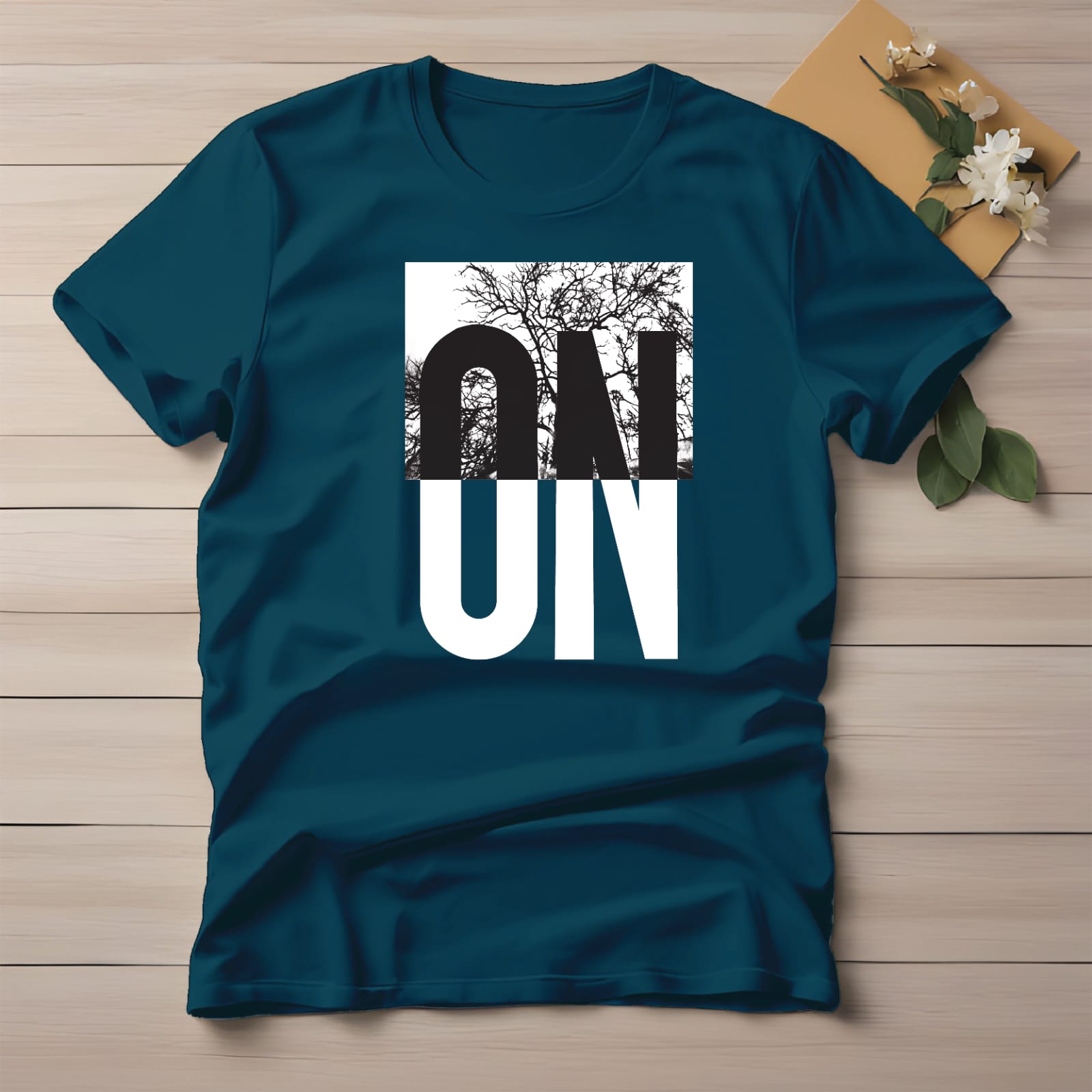 Half Sleeve t-shirt print ON