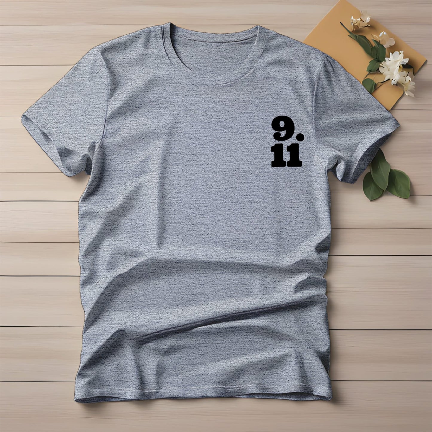 Half Sleeve t-shirt print 9.11