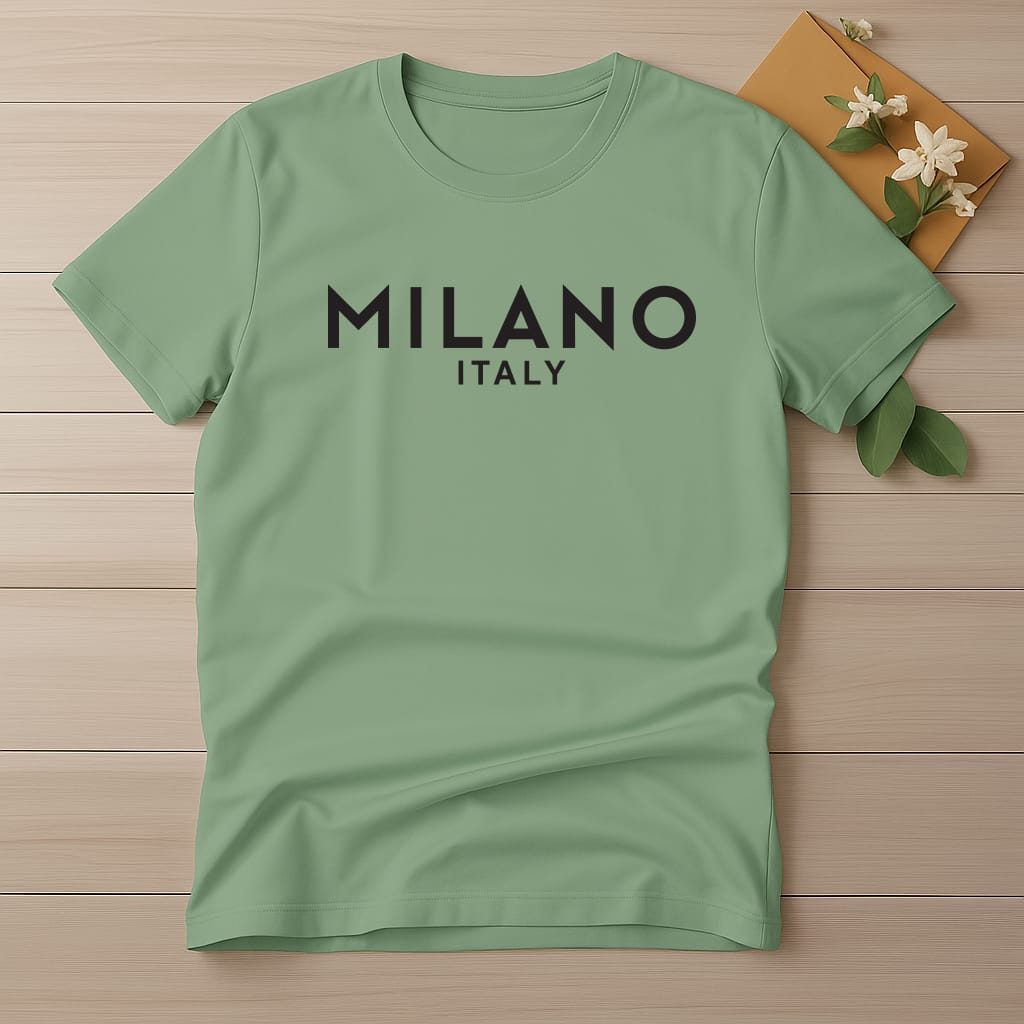 Half Sleeve t-shirt print MILANO