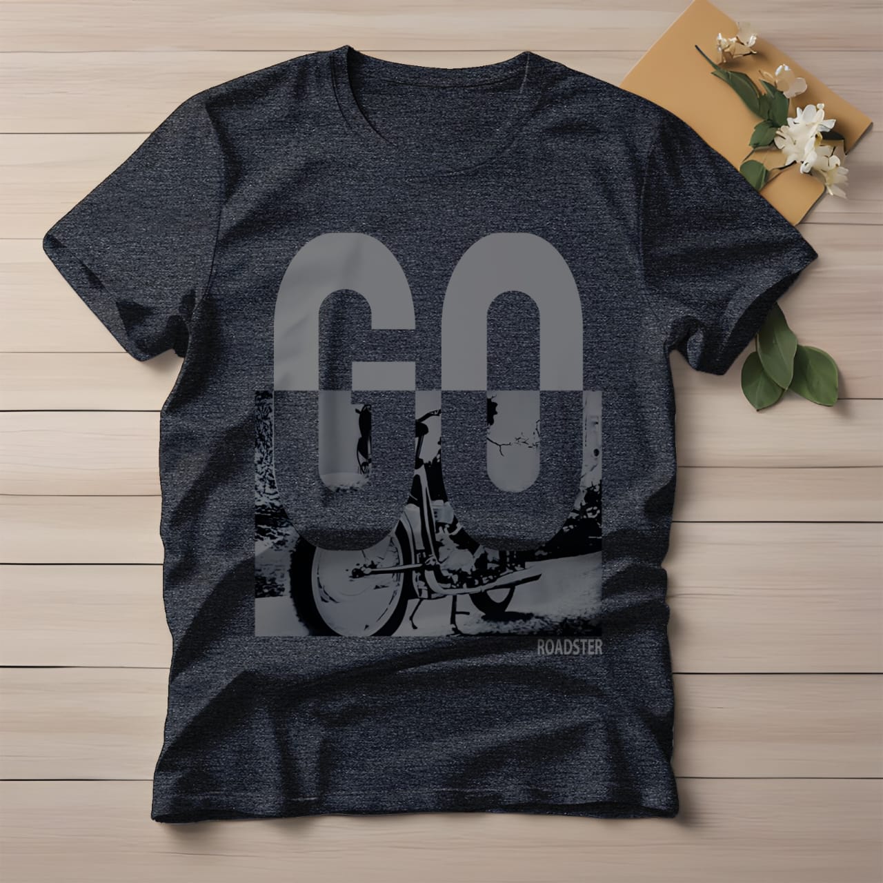Half Sleeve t-shirt print GO